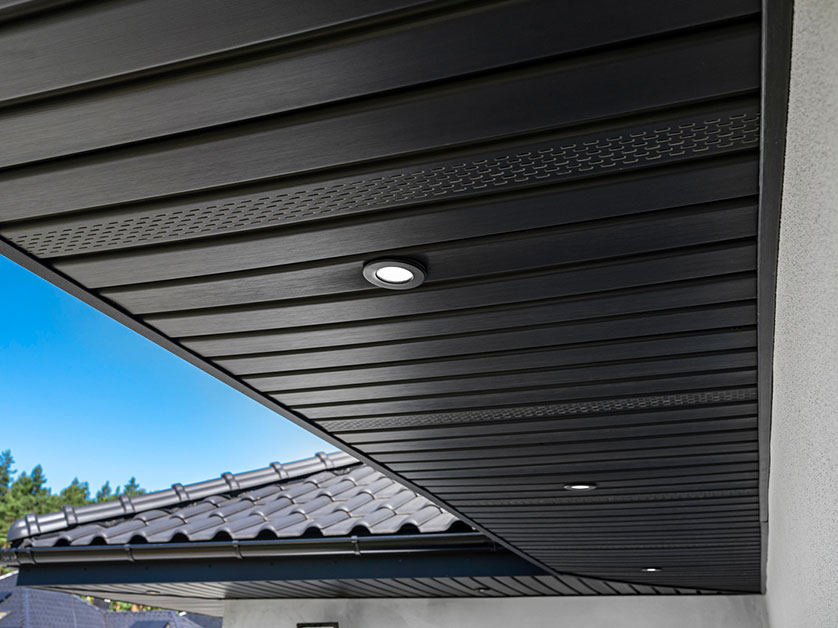 Soffit roof